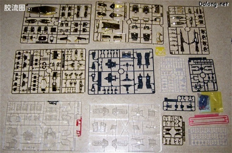 MG 竞赛奖品版 全装甲高达艾利克斯 黄金透明版 - 图片